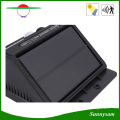 Lámpara al aire libre 16LED Sensor de movimiento Lámpara solar IP65 LED Paquete de pared 350lm Noche de seguridad Luz